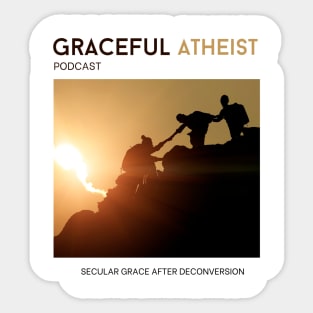 Graceful Atheist Podcast Sticker